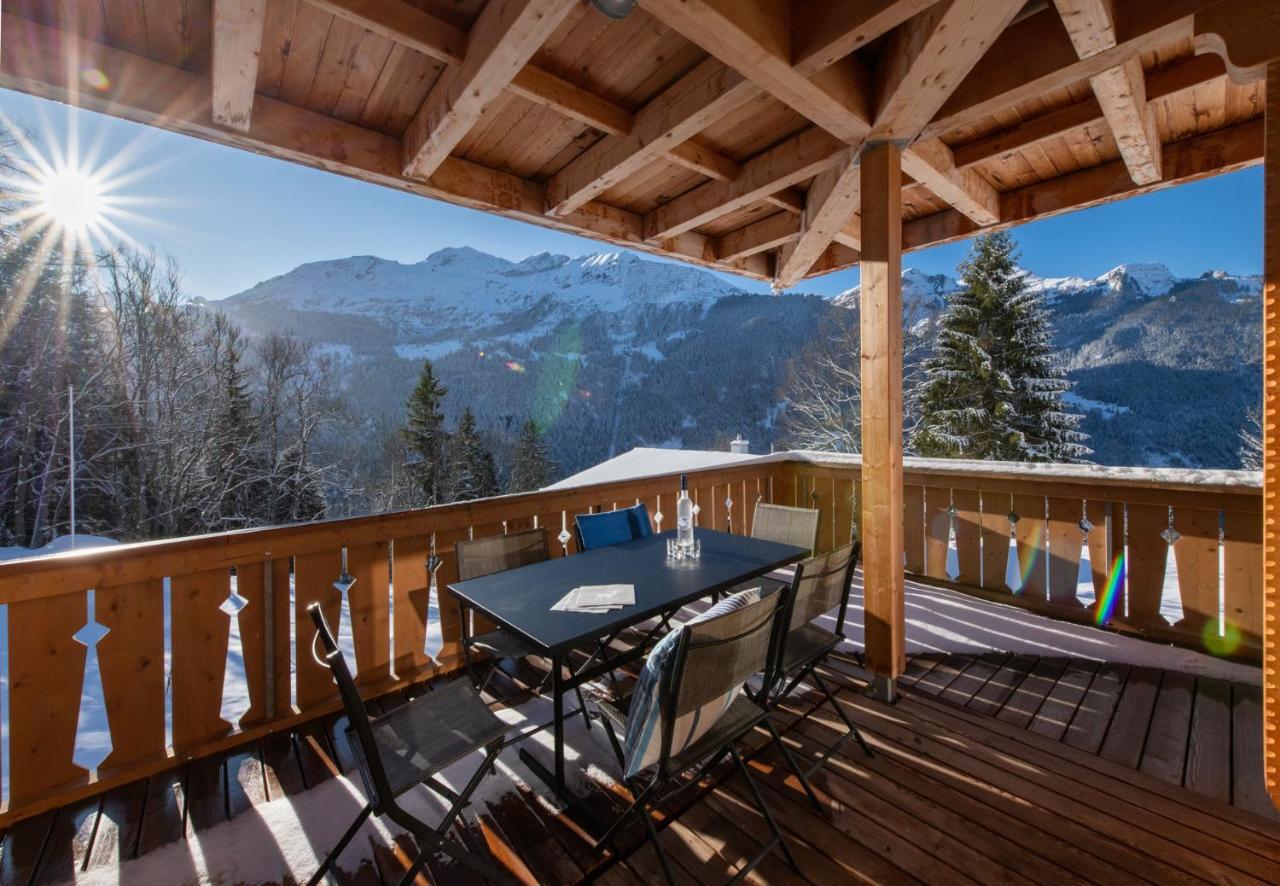 Panoramapark Soleil Chalet A Wengen Eksteriør billede